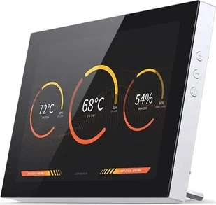 Jonsbo Ekran LCD DS8 - biały - Akcesoria do komputerów stacjonarnych - miniaturka - grafika 1