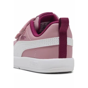 Sneakersy dla małych dzieci Courtflex V3 PUMA Poised Pink White Berry - Buty trekkingowe dziecięce - miniaturka - grafika 1