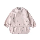 Śliniaki i fartuszki - FARTUSZEK Z RĘKAWAMI I KIESZONKĄ  DO BLW PREMIUM 6m+ - miniaturka - grafika 1