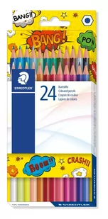 Staedtler Kredki sześciokątne Comic 24 kolory STAEDTLER - Przybory szkolne - miniaturka - grafika 1