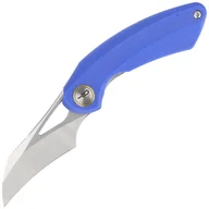 Noże - Nóż składany Bestech Bihai Blue G10, Stonewash / Satin 14C28N by Ostap Hel (BG53D-1) - miniaturka - grafika 1