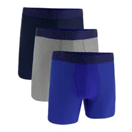 Majtki męskie - Męskie Bokserki UNDER ARMOUR M UA PERF TECH 6IN 1383878-400 – Wielokolorowy - miniaturka - grafika 1