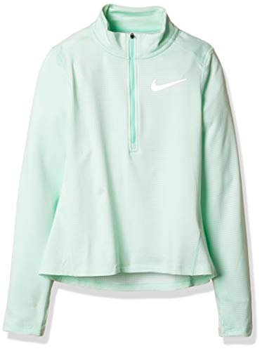 Nike dziewczęca koszulka z długim rękawem Top Run Hz, Teal Tint/White/Reflective Sil, XL