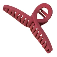 Ozdoby do włosów - Klamra do Włosów Bordowa Długa XXL Spinka Francuska Matowa Lekka Wytrzymała - miniaturka - grafika 1