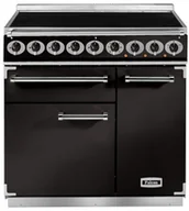 Kuchenki elektryczne - Kuchnia z płytą indukcyjną FALCON Deluxe 90 Czarny chrom - miniaturka - grafika 1
