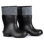 Kalosze męskie - Buty obuwie piankowe kalosze ocieplane GARDEN-47 - miniaturka - grafika 1