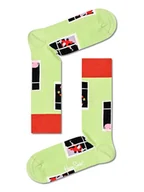 Skarpetki męskie - Happy Socks Skarpety "House Party" w kolorze czarno-zielonym - miniaturka - grafika 1