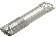 Latarki - True Utility TU312k Micro AAA wodoodporny brelok do kluczy i latarka kieszonkowa, srebrny - miniaturka - grafika 1