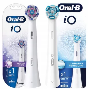 Koncówki Oral-B io Ultimate Clean Radiant White - Końcówki do szczoteczek elektrycznych - miniaturka - grafika 1