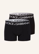 Majtki damskie - Dolce & Gabbana Bokserki, 2 Szt. schwarz - miniaturka - grafika 1