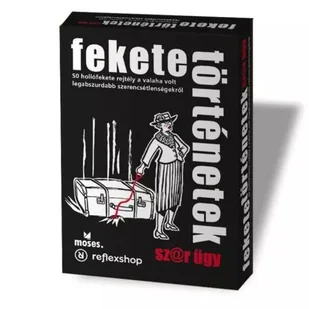 Czarne opowieści: Beznadziejny przypadek - gra karciana w języku węgierskim - Gry karciane - miniaturka - grafika 1