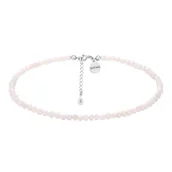 Naszyjniki - Srebrny choker z pereł naturalnych - miniaturka - grafika 1