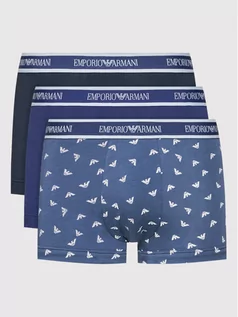 Majtki męskie - Emporio Armani Underwear Komplet 3 par bokserek 111357 2R717 96835 Granatowy - grafika 1