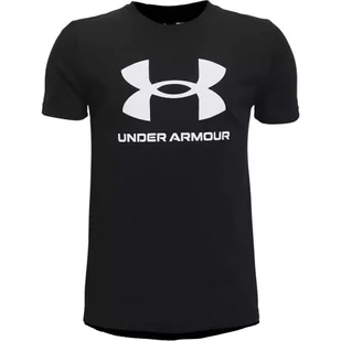 Koszulka chłopięca Under Armour Sportstyle Logo SS - Odzież sportowa dziecięca - miniaturka - grafika 1