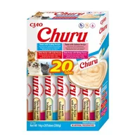 Przysmaki dla kotów - INABA  Churu dla kota - mix smaków z tuńczykiem i owocami morza 20x14g - miniaturka - grafika 1