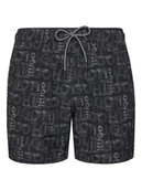 Kąpielówki męskie - HUGO Szorty kąpielowe Rik 50533795 Szary Regular Fit - miniaturka - grafika 1