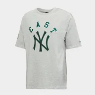 Koszulki męskie - NEW ERA T-SHIRT MLB TEAM PATCH OS NYY - New Era - miniaturka - grafika 1