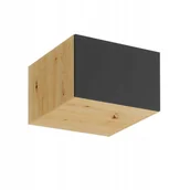 Szafki kuchenne - Szafka kuchenna nadstawka głęboka Vinto 60cm szary - miniaturka - grafika 1