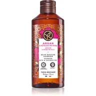 Kosmetyki do kąpieli - Yves Rocher Bain de Nature żel do kąpieli i pod prysznic Argan & Petal Rose 400 ml - miniaturka - grafika 1