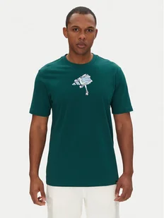 adidas T-Shirt Earth Day Graphic JI6753 Zielony Regular Fit - Koszulki męskie - miniaturka - grafika 1