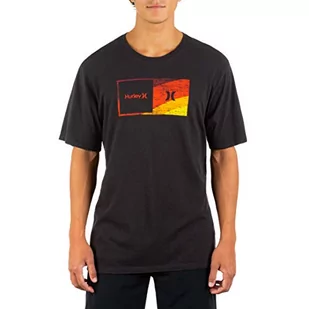 Hurley Męska koszula M Evd Wsh Halfer Swamis Ss czarny czarny M CZ6063 - Koszule męskie - miniaturka - grafika 1
