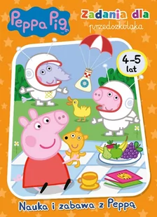 Media Service Zawada Świnka Peppa. Nauka i zabawa z Peppą 4-5 lat praca zbiorowa - Książki edukacyjne - miniaturka - grafika 1