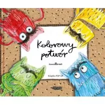 Kolorowy potwór Książka Pop-up Anna Llenas - Powieści i opowiadania - miniaturka - grafika 1