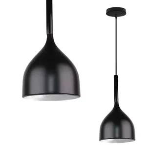 Lampa wisząca zwis żyrandol lampa na sufit czarna LED E27 - Lampy sufitowe Lampa wisząca zwis żyrandol lampa na sufit czarna LED E27 - Lampy sufitowe - miniaturka - grafika 1