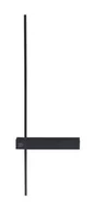 Lampy ścienne - Maxlight Kinkiet LAMPA ścienna SABRE W0281 metalowa OPRAWA loftowa LED 6W 3000K pręt czarny W0281 - miniaturka - grafika 1