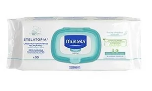 Mustela LABORATOIRES EXPANSCIENCE Stelatopia Chusteczki oczyszczająco relipidujące 50 sztuk 7070904 - Chusteczki nawilżane - miniaturka - grafika 1