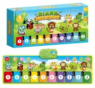 Zabawki interaktywne dla dzieci - Mata Interaktywna Grająca Pianino 110Cm Edukacyjna Zabawa Muzyczna Ruchowa - miniaturka - grafika 1