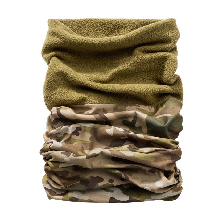 Komin polarowy Brandit Multi Function Headger Fleece kamuflaż tactical