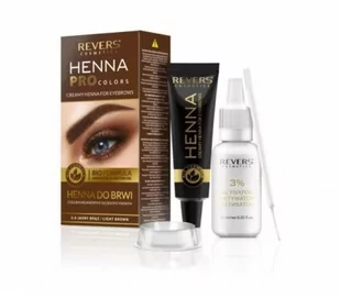 Revers Revers henna w kremie do brwi i rzęs brown 5902815167365 - Akcesoria i kosmetyki do stylizacji brwi - miniaturka - grafika 1