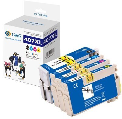 Tusz G&G XL kompatybilny z Epson 407XL/Multipack 19157