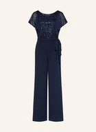 Moda i Uroda OUTLET - Swing Kombinezon Z Cekinami blau - miniaturka - grafika 1
