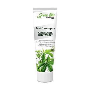 Green Bio Technology Cannabis Ointment Maść konopna, 100 ml - Żele i maści lecznicze - miniaturka - grafika 1