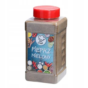 Słoik pieprz czarny mielony 170g - Zdrowa żywność - miniaturka - grafika 1