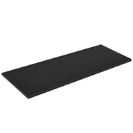 Deski i kantówki - Półka ścienna meblowa Czarna 1.8x20x80 cm Floorpol - miniaturka - grafika 1