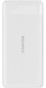 Powerbank Canyon 10000 mAh PB-109 Biały (CNE-CPB1009W) - Powerbanki - miniaturka - grafika 1