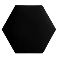 Dekoracje domu - Panel Tapicerowany ścienny Gładki Plaster Miodu 30x26 2219 Czarny - miniaturka - grafika 1