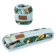 Hantle i ciężarki - Spokey, Obciążenia na rzep 1 kg HJ, Home Jungle Form, niebieskie - miniaturka - grafika 1