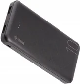 Powerbanki - Powerbank 10000 mAh USB Yenkee litowo-polimerowy czarny - miniaturka - grafika 1