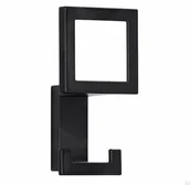 Wieszaki i stojaki - Wieszak ścienny 2434 24 Metalowy Czarny Mat - miniaturka - grafika 1