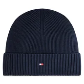 Czapki męskie - Czapka Tommy Hilfiger Flag AM0AM12796 Granatowy - miniaturka - grafika 1