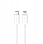 Kable USB - Kabel Puro TPE 20W USB-C - Lightning 3m - biały - miniaturka - grafika 1