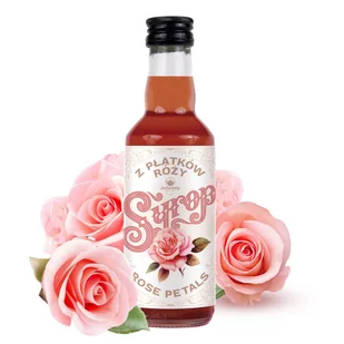 Syrop z płatków róży 200ml - Syropy i koncentraty owocowe - miniaturka - grafika 1