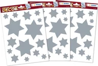 Zabawki kreatywne - Herma HERMA Fensterbilder Weihnachten Sterne silber 45St. - miniaturka - grafika 1