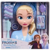 Lalki dla dziewczynek - Disney Styling Heads Styling Heads Frozen 2 Basic Elsa Styling Head 77-32805 - miniaturka - grafika 1