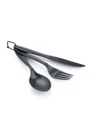 Akcesoria turystyczne - ZESTAW SZTUĆCÓW 3 PC RING CUTLERY SET-GREY - miniaturka - grafika 1