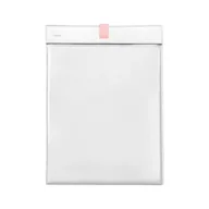 Torby na laptopy - Baseus Let's go | Torba etui pokrowiec na laptopa notebook do 15 16'' | biały / różowy LBQY-B24 - miniaturka - grafika 1